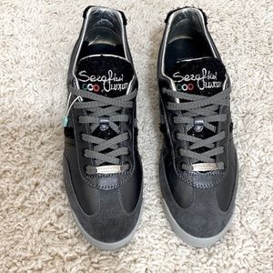 Lorenzo Serafini  So Chic men’s leather tennis shoes size 8